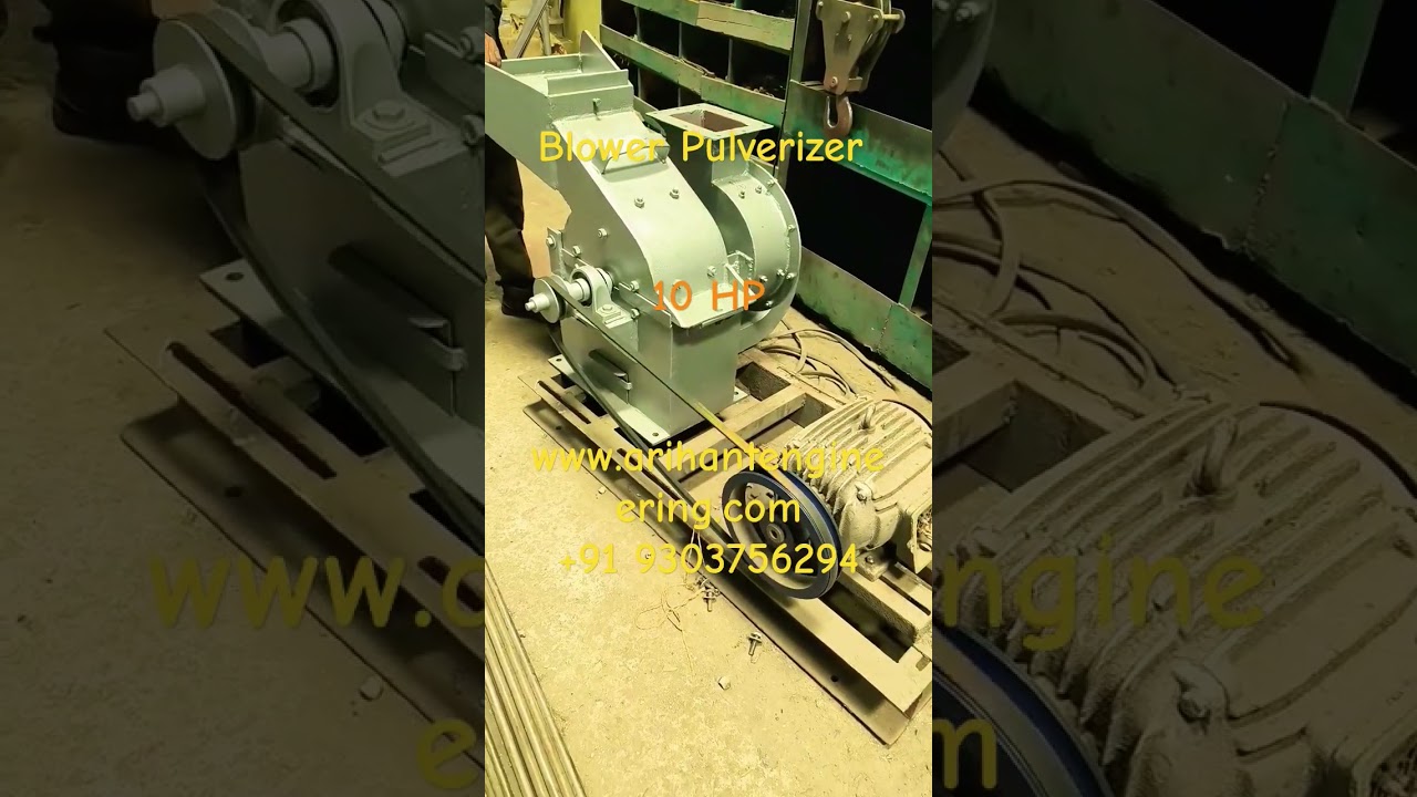 10 Hp Pulverizer, Blower Pulverizer,Multiple Purpose Pulverizer,Heavy Duty Pulverizer,Masala Grinder
