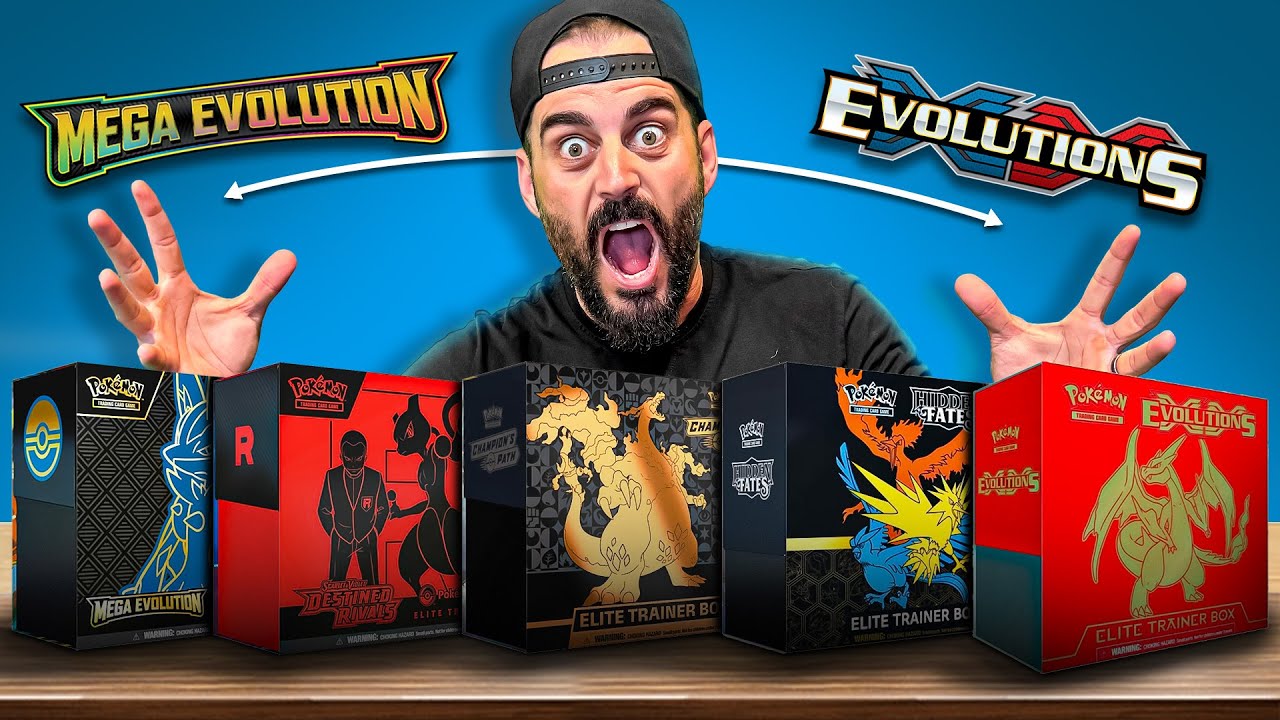 10 лет Pokemon ETB... Я ОТКРЫЛ ИХ ВСЕ!