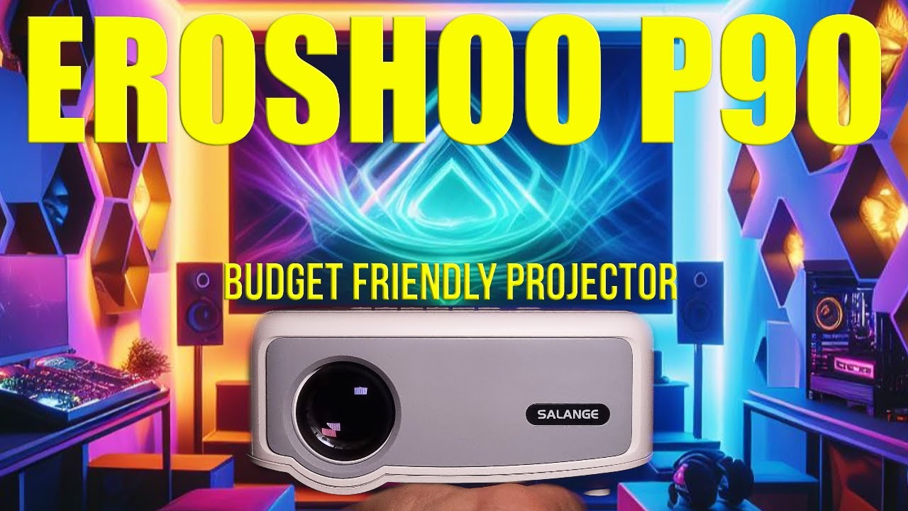 Eroshoo P90 Projector Review ( Budget Friendly Projector)