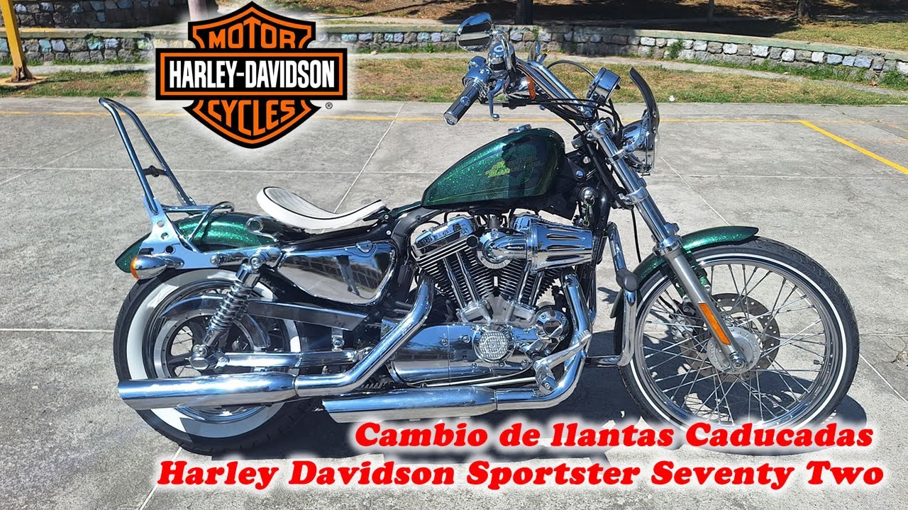Harley Davidson Sportster Seventy Two, Cambio de llantas Caducadas