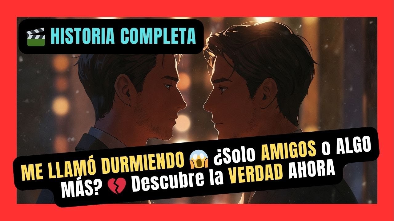 Eramos solo amigos&hellip; hasta que escuch&eacute; mi nombre mientras dorm&iacute;a COMPLETA | Historia BL | Amor gay