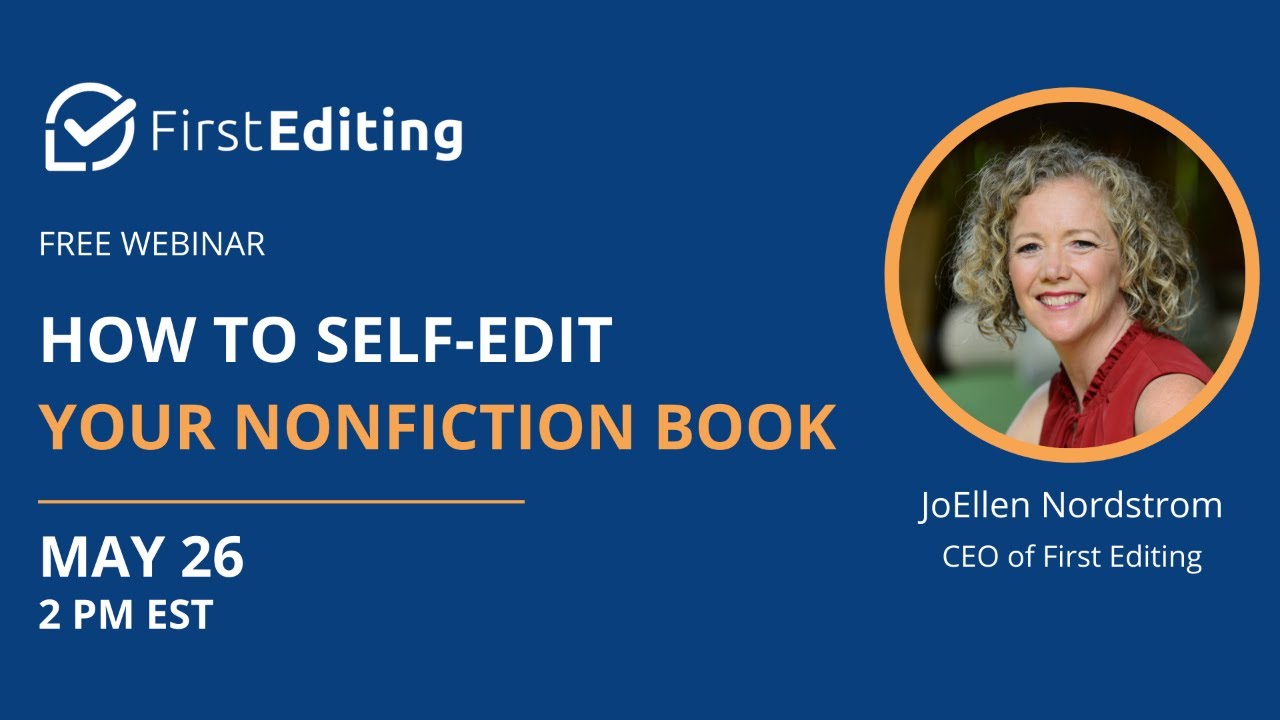 How to Self-Edit Your Nonfiction Book