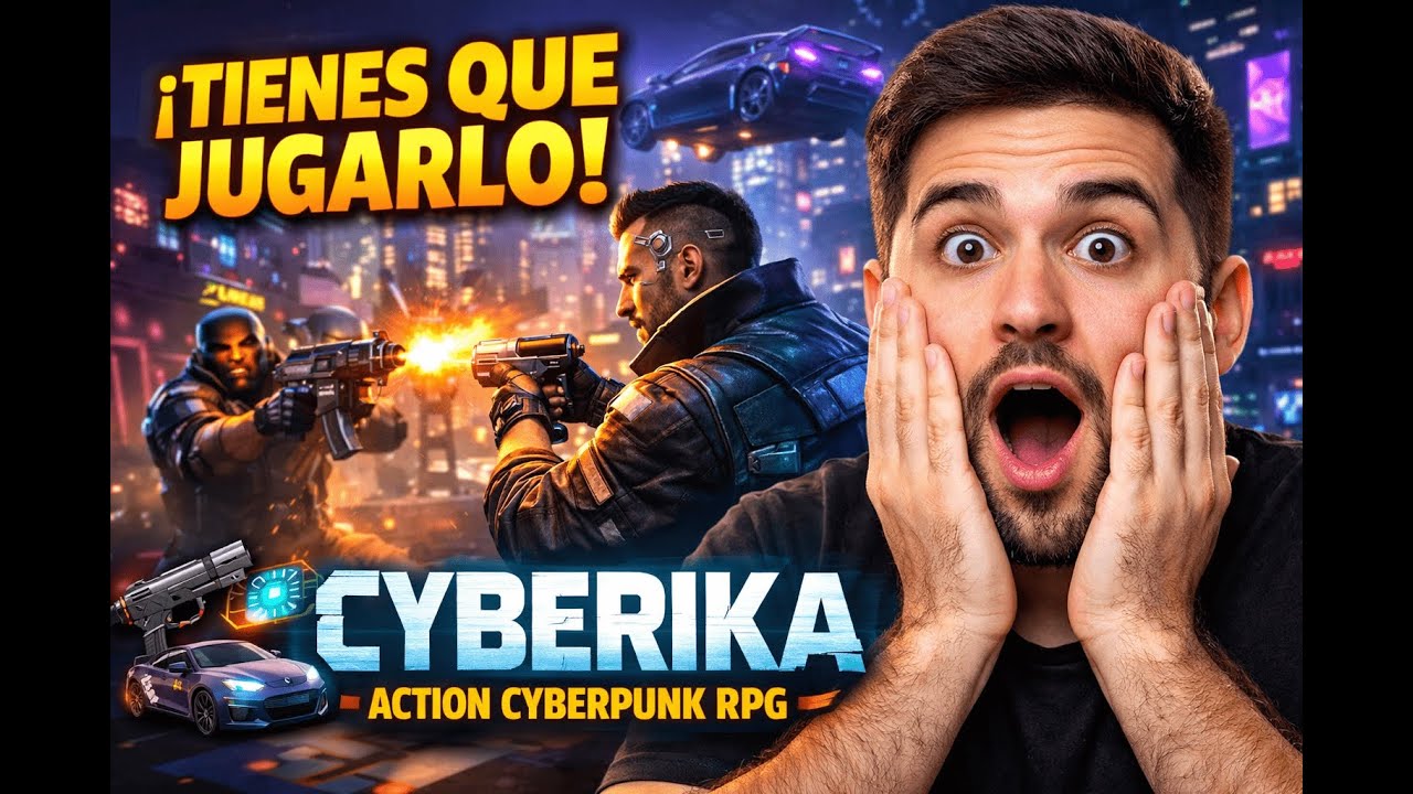 😱 ¡ESTE JUEGO ME DEJÓ EN SHOCK! | Cyberika: Action Cyberpunk #Cyberika#JuegosAndroid#GameplayEspañol