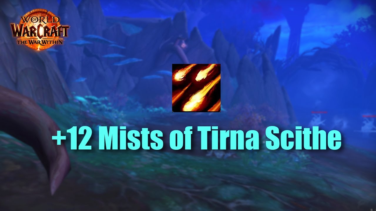 +12 Mists of Tirna Scithe | Hellcaller Destruction Warlock | World of Warcraft The War WIthin M+