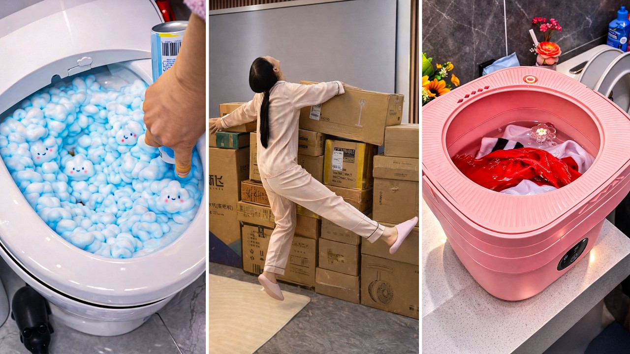 Easy Smart Home Gadgets 😍 | Satisfying Home Cleaning, Kitchen Tools & Unboxing Tiktok