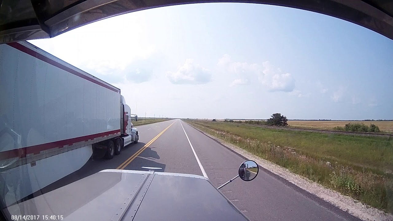 Plett Trucking Driver in a Real Big Hurry