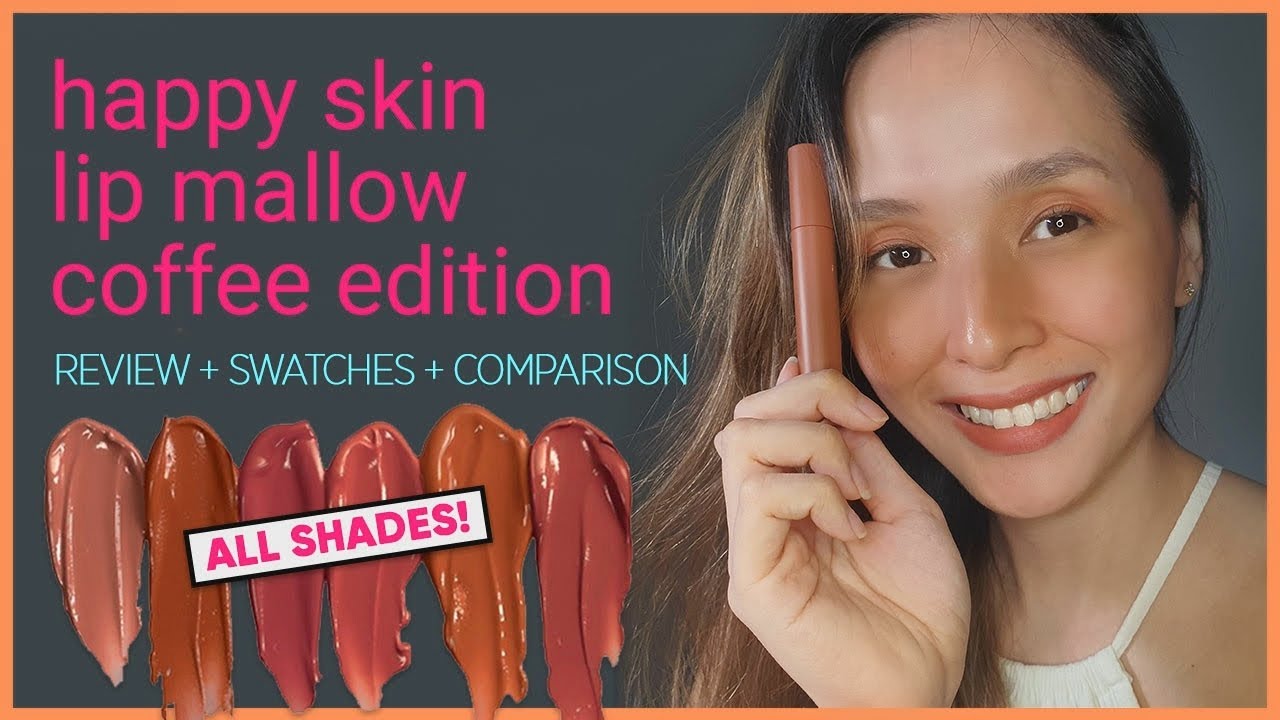 Happy Skin Lip Mallow Coffee Edition vs BLK Fresh | Review, Swatches & Comparison (Philippines)