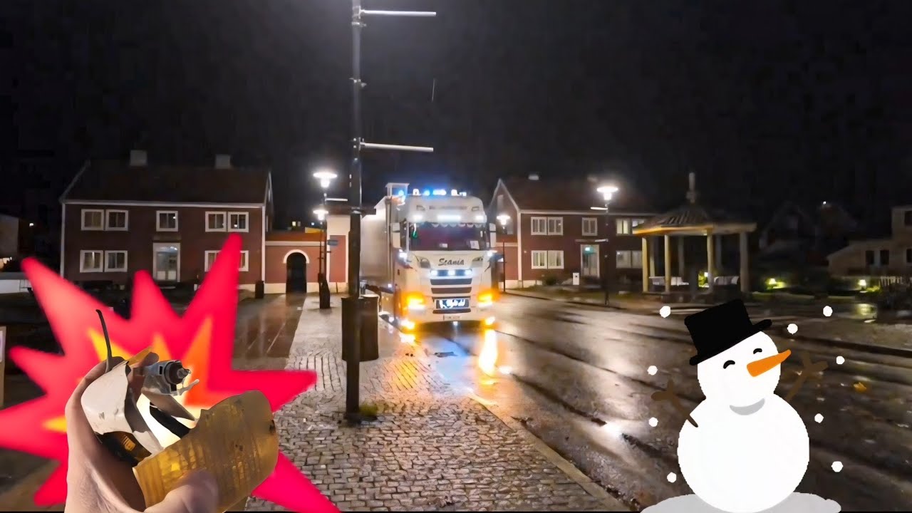 Rozbil jsem to?! | Zima konečně dorazila | Auto snů Scania 143 | VLOG 11