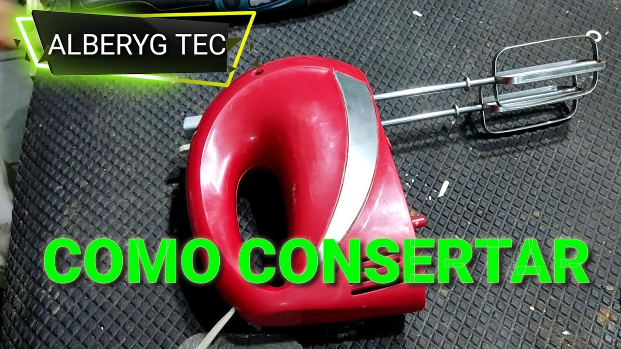 COMO CONSERTAR BATEDEIRA DE BOLO VOU MOSTRAR O DEFEITO MAIS COMUM