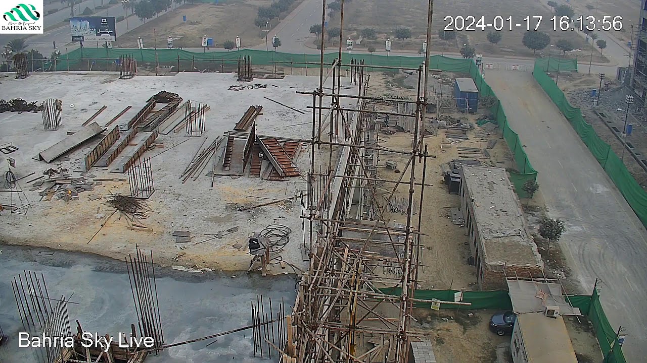 LIVE | Third Floor  | Construction Stream Bahria Sky By OZ Developers