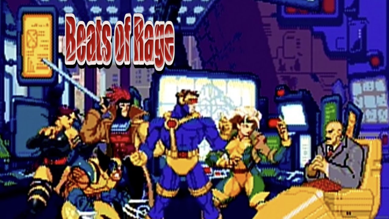 X-Men / Beats of Rage / 1st playthrough