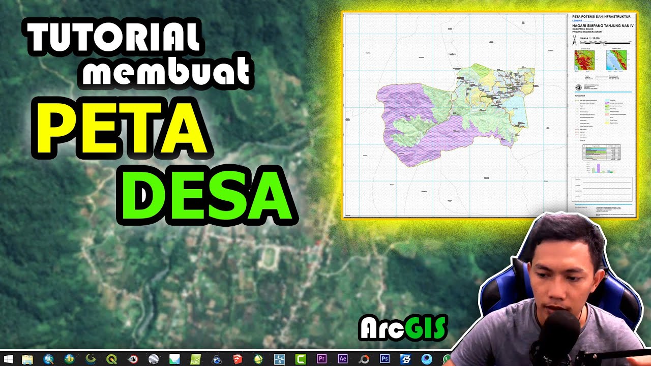 Полное руководство по созданию карты деревни - ArcGIS