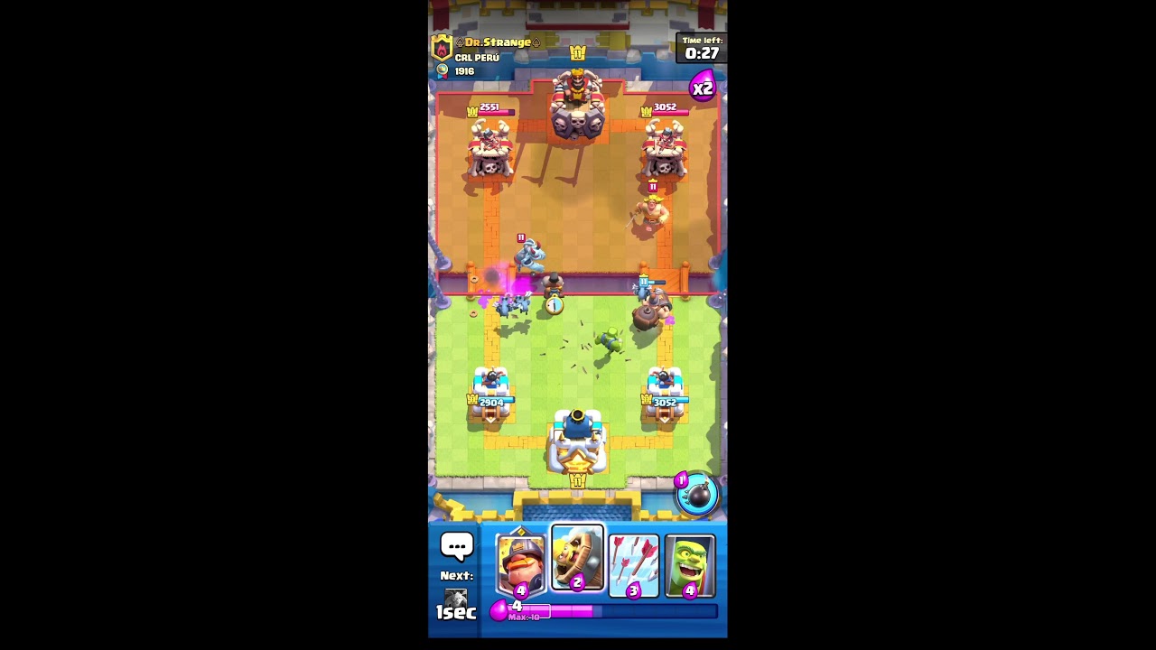 Pushing top 1000  In The World I Clash Royale I