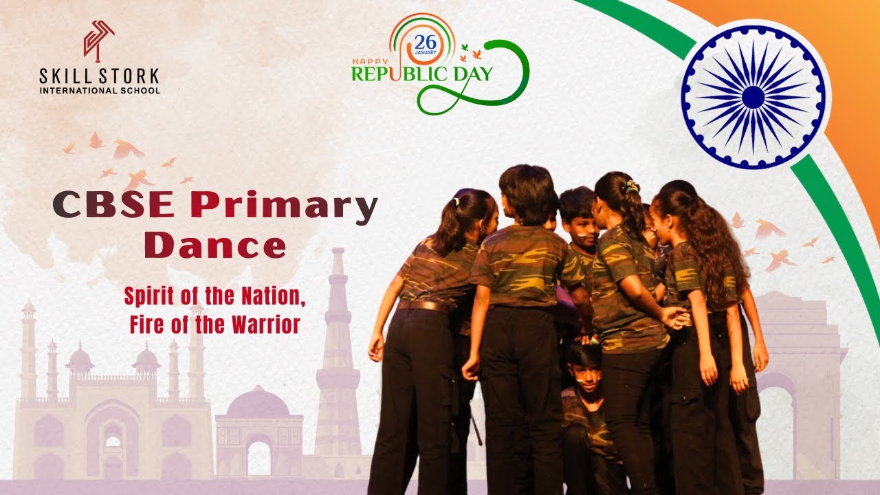 Republic Day Dance Performance | CBSE Primary | Skill Stork International School