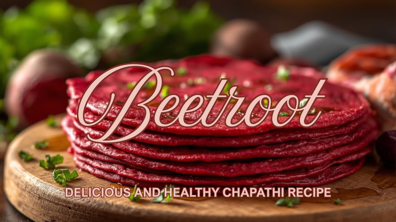 Soft Beetroot Chapati 💗 | ಆರೋಗ್ಯಕರ ಬೀಟ್‌ರೂಟ್ ಚಪಾತಿ | Healthy Pink Chapati #BeetrootChapati
