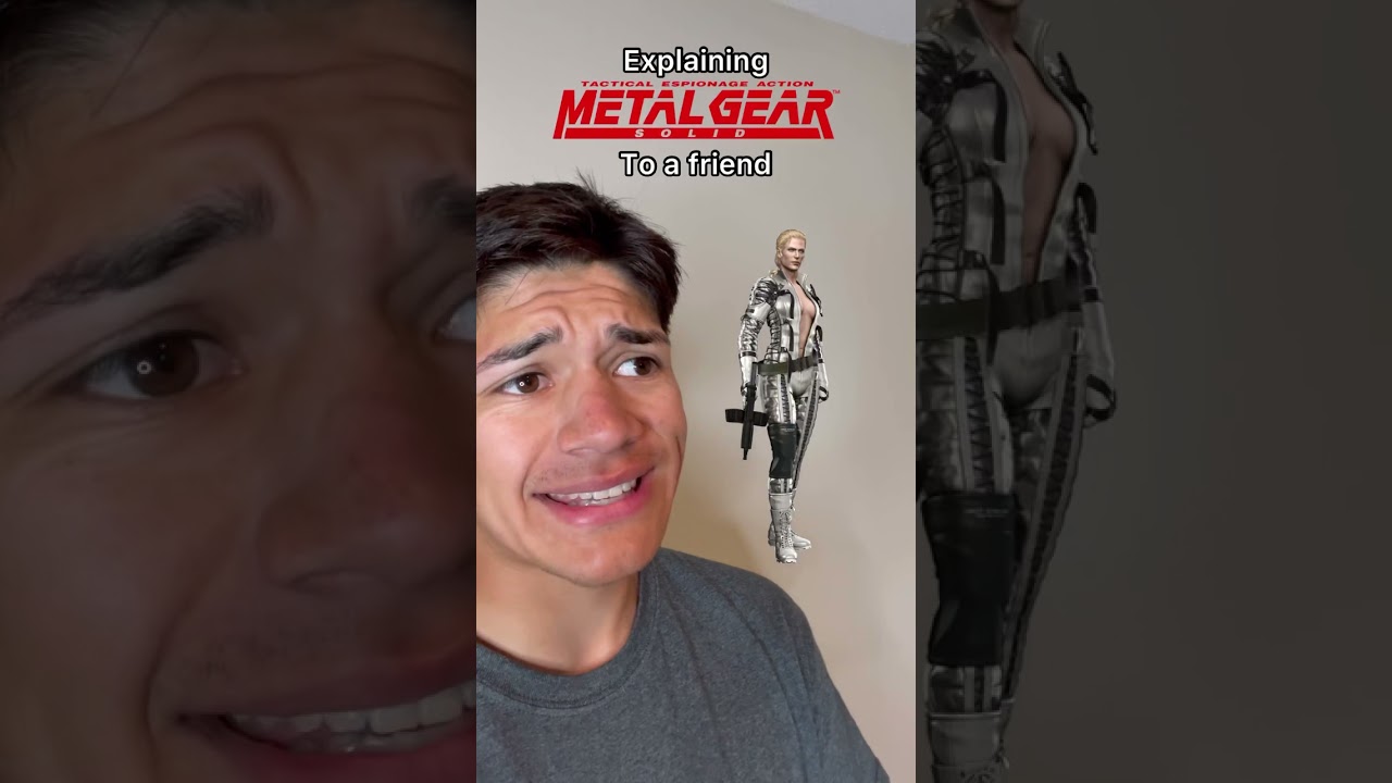 Объясняю другу принцип работы Metal Gear