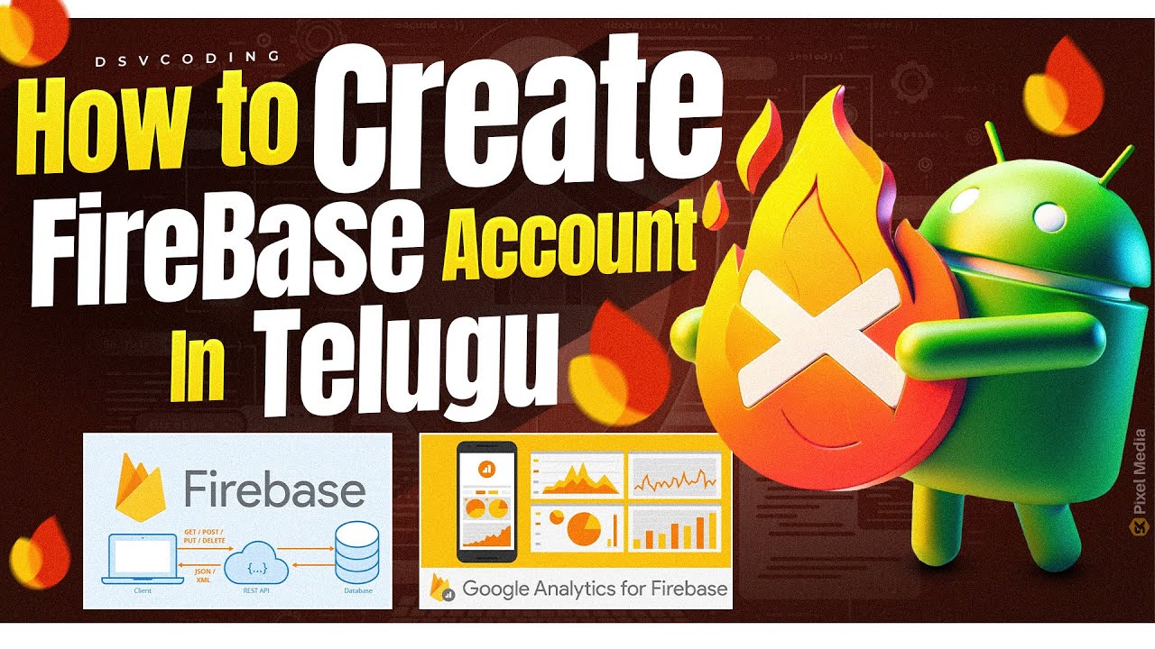 How to Create a Firebase Account in Telugu | Firebase Setup Tutorial for Beginners