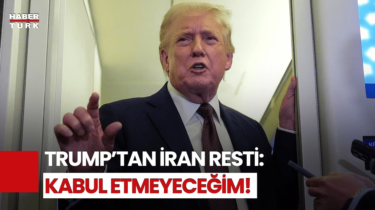 Trump İran’a Kapıyı Kapattı: “Anlaşmayı Kabul Etmeyeceğim”
