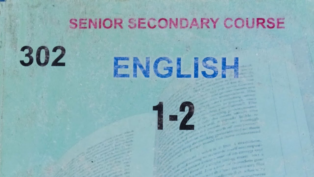 NIOS Class 12 English PYQ Paper Solved | Full Explanation | 2026 Exam Preparation l By Tanmay Sir 