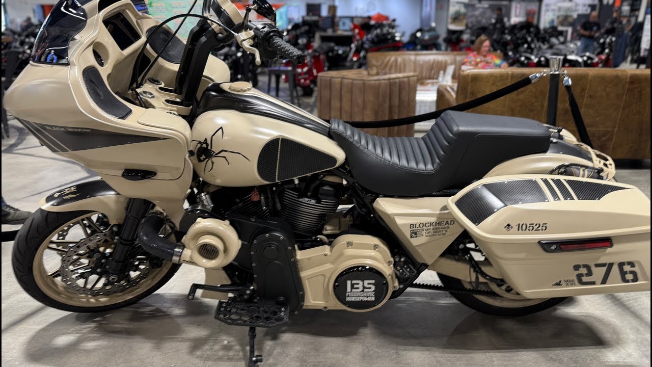 Supercharged Harley for Charity is Complete - Start Up!