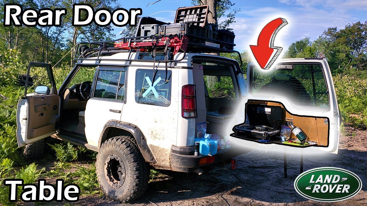 Столик для задней двери Custom Build × Discovery 2 [Land Rover Build]