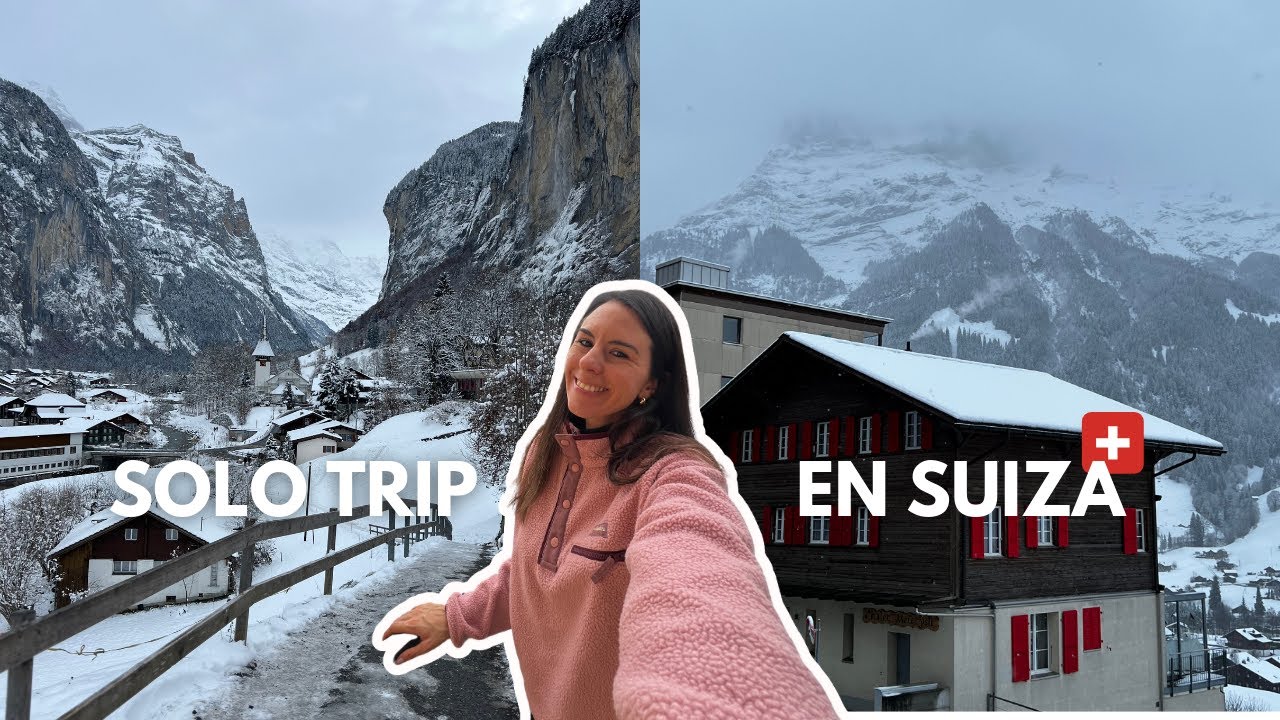 Viajé Sola por Suiza 🇨🇭 | Parte 1: Berna, Lauterbrunnen y Mürren ✨