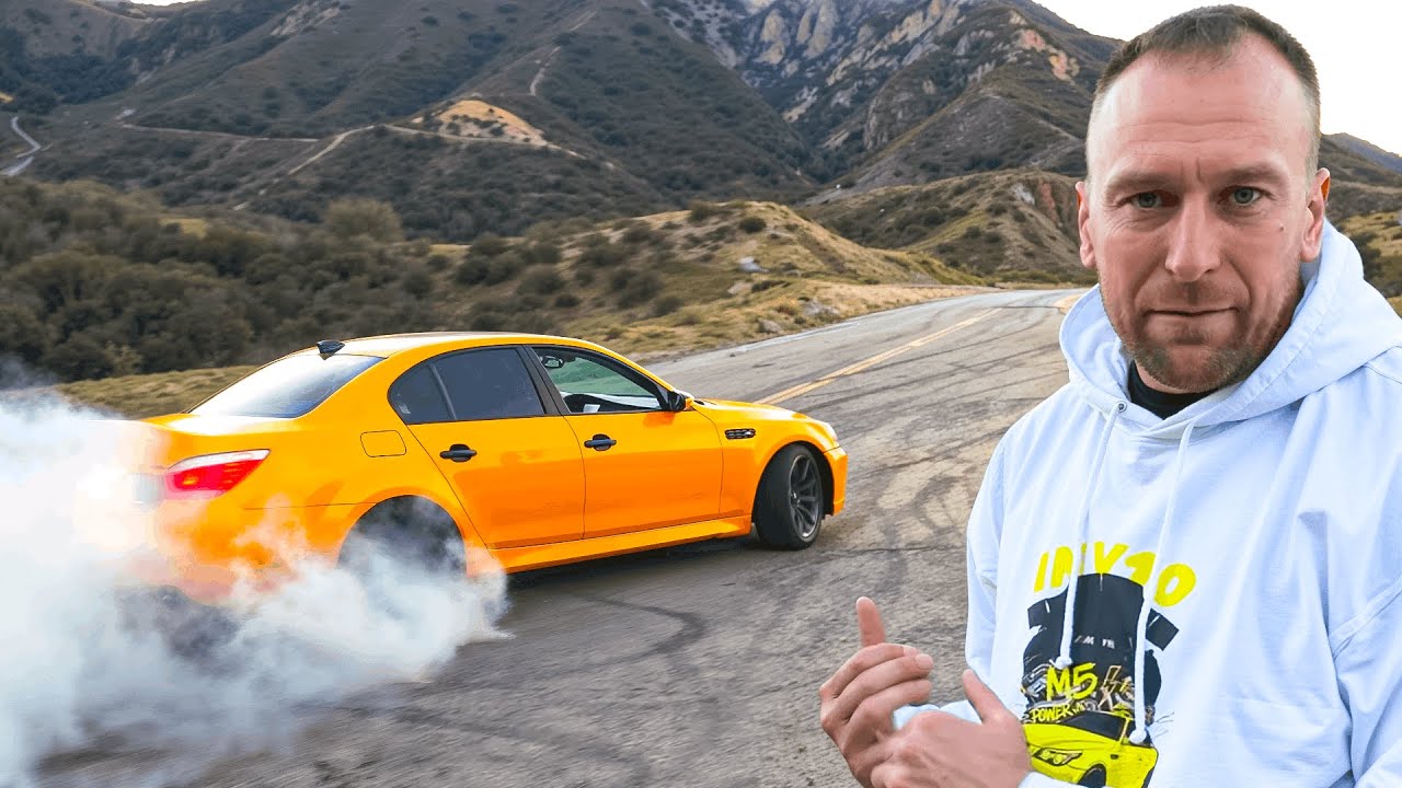 ZAPALIL SOM MOJU DRIFT TAXI M5TKU (Pneumatiky To Neprezili)