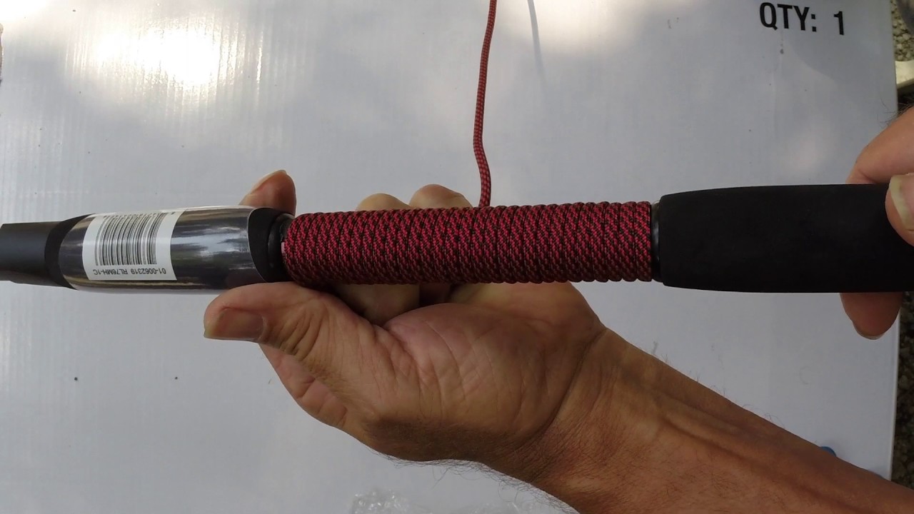 How to Cord Wrap a Fishing Rod