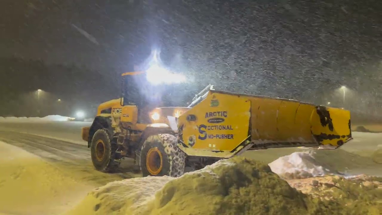 Christmas plowing!