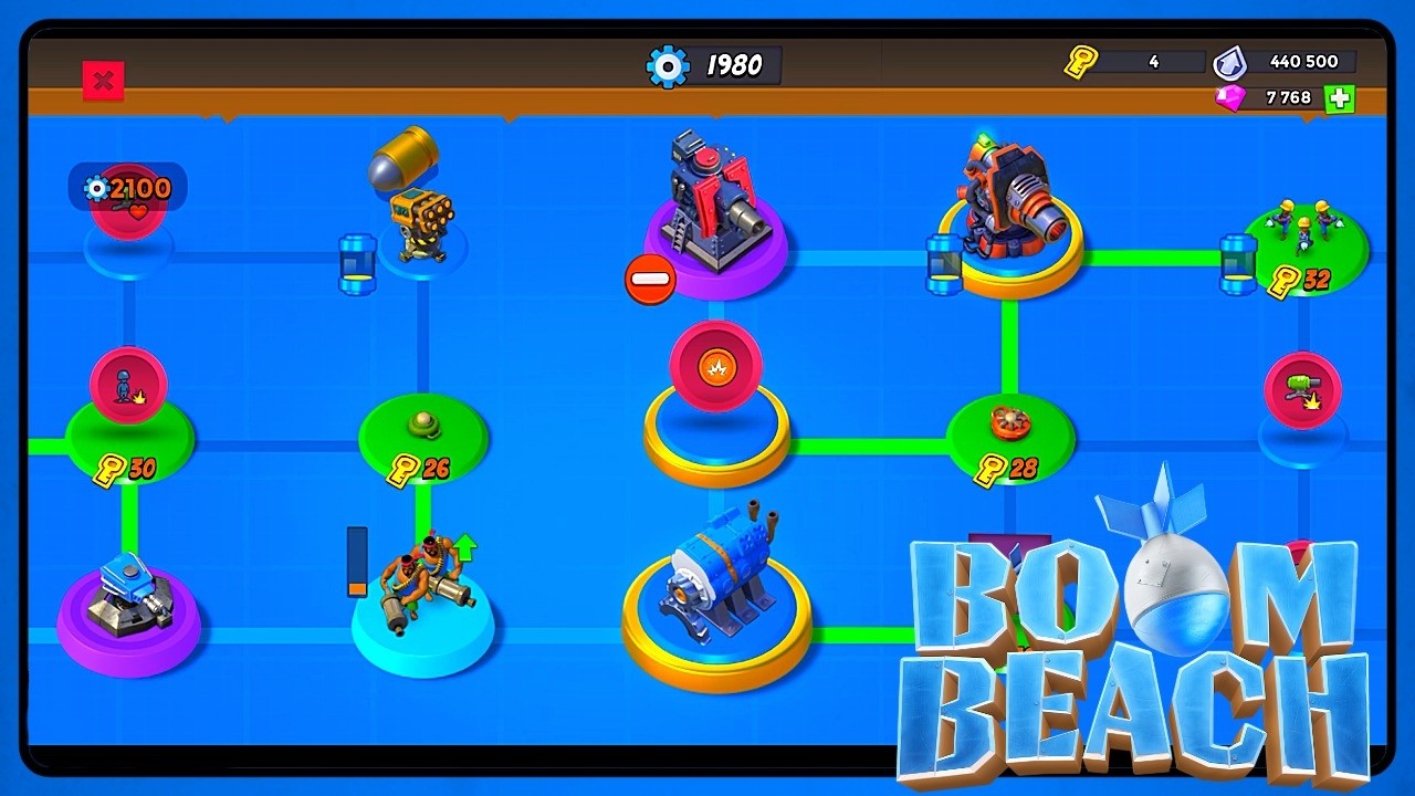 Season 84 BEST Unlock Order! Boom Beach Warships Tech Tree Guide