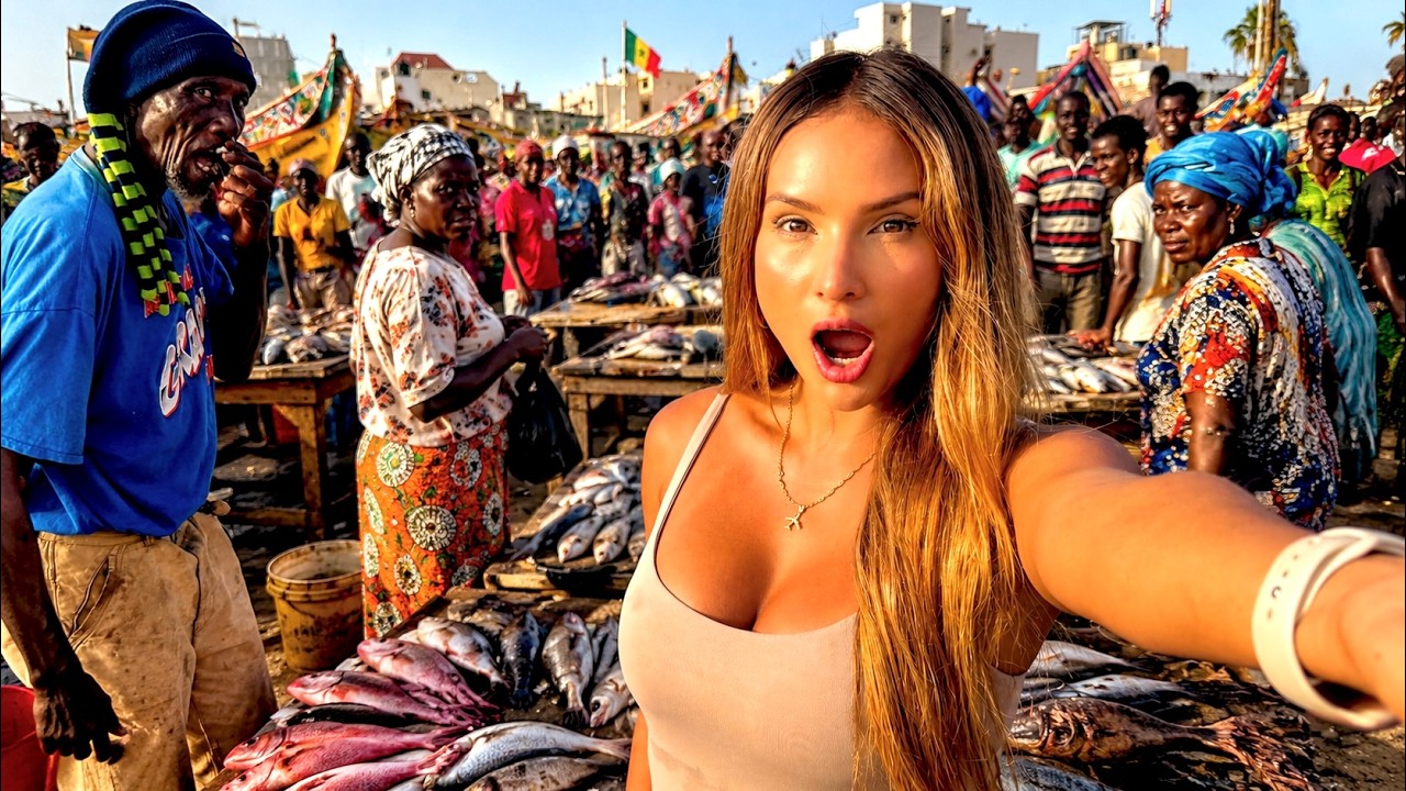 EL &Aacute;FRICA que NO CONOC&Iacute;A 😳 | CAOS, mercados y DURA REALIDAD de Senegal