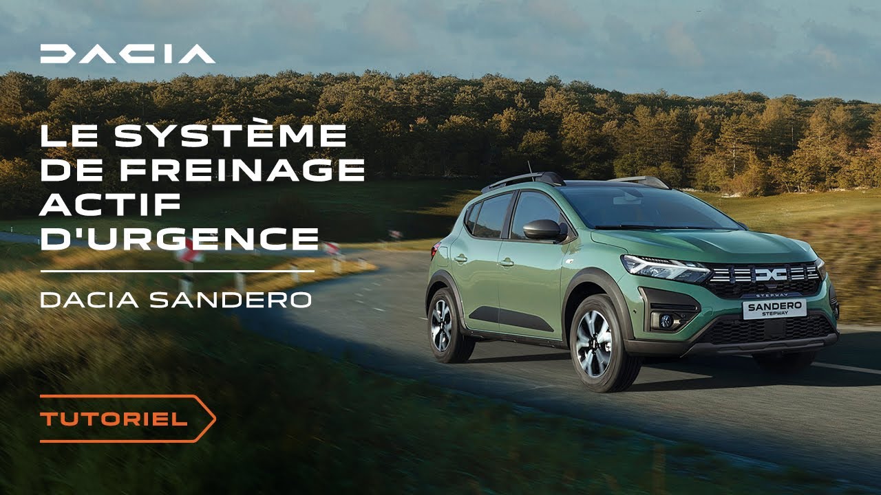 Dacia Sandero Stepway : Comment utiliser le système de freinage actif d’urgence | FR
