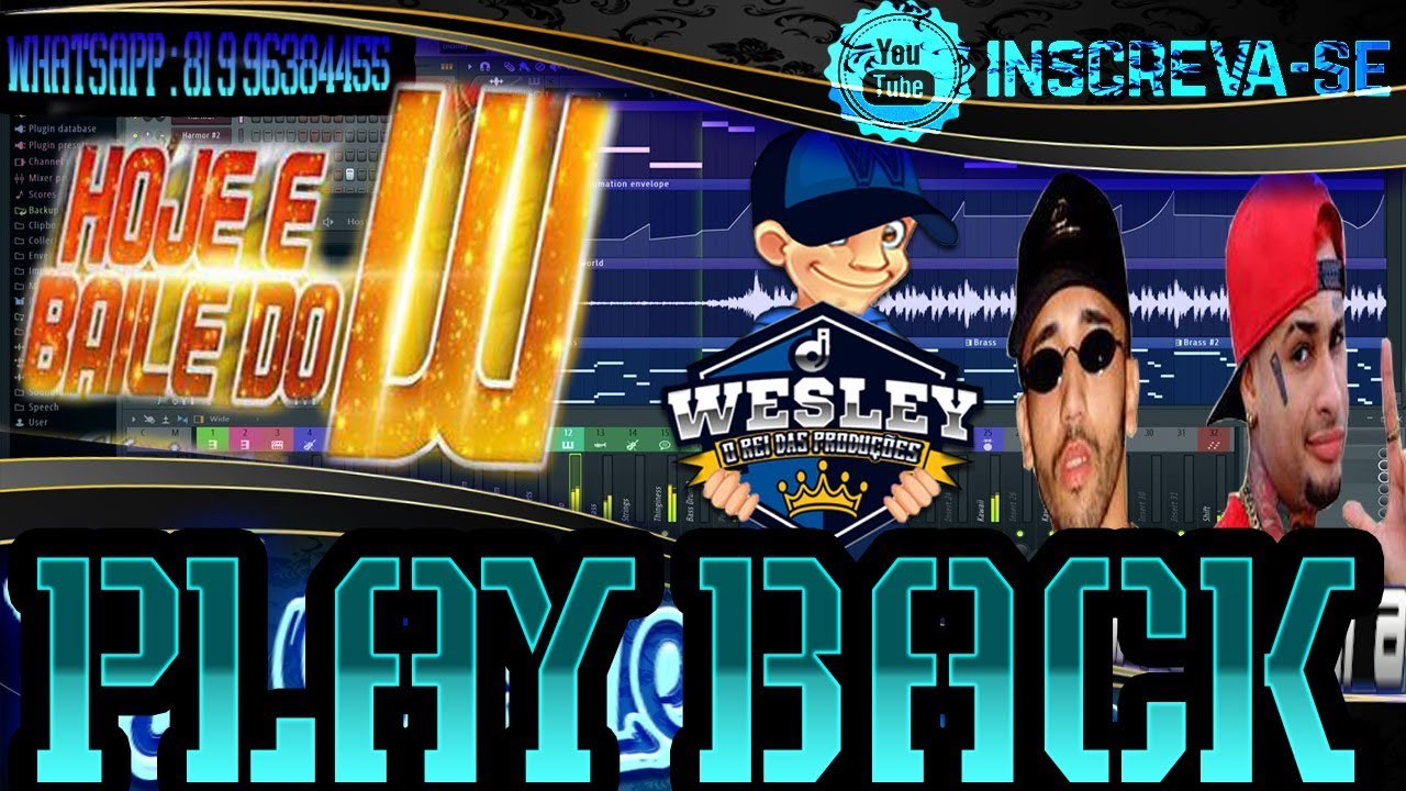 MC WS & ERMINIO FÉLIX - BAILE DO W - PLAY BACK - (DJWESLEY) - (SEM VINHETA)