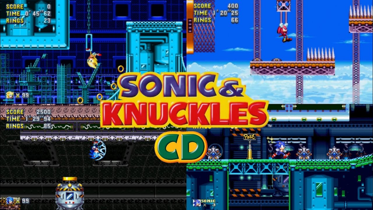 Sonic & Knuckles CD: Flying Battery Zone (Past Present & Futures) (By MTBV)
