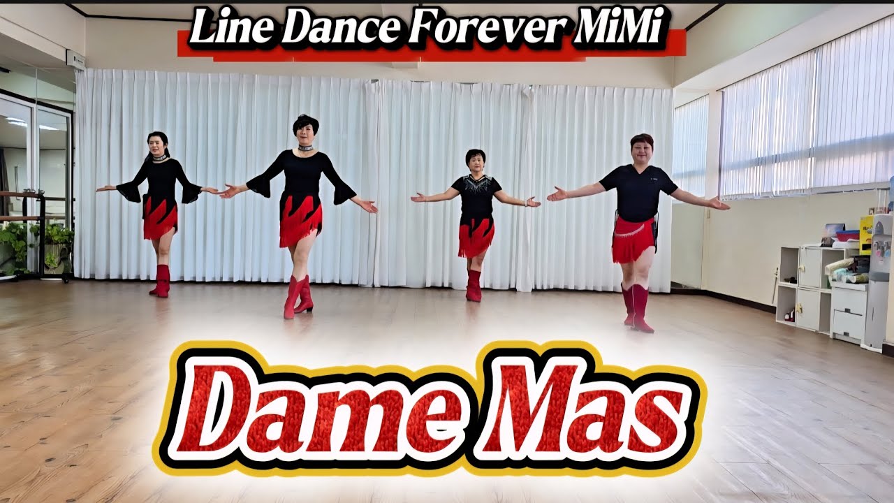 Dame Mas Line Dance/다메 마스 라인댄스/Line Dance Forever MiMi ♥️ 