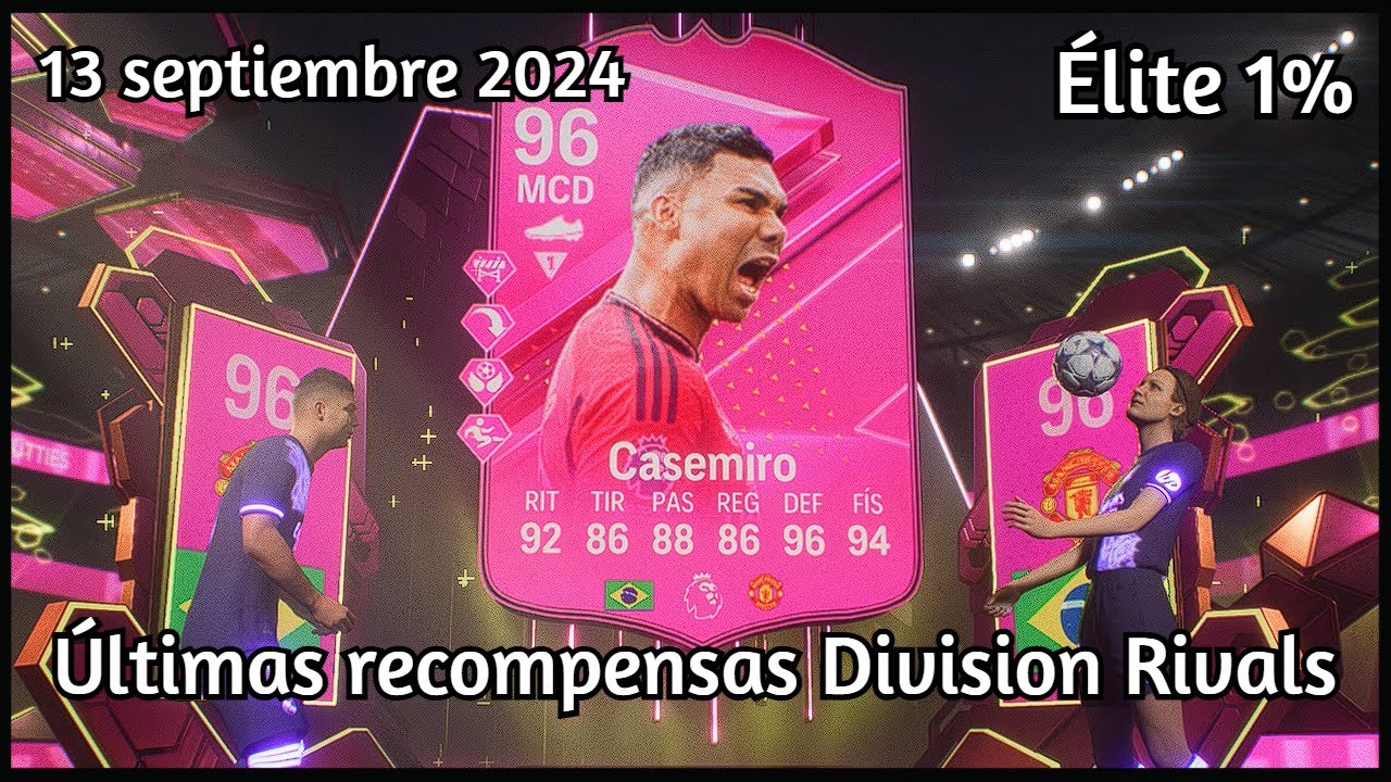 Mis últimas Recompensas de Élite Division Rivals 13 septiembre 2024 (TOP 1% GG) | EA Sports FC 24