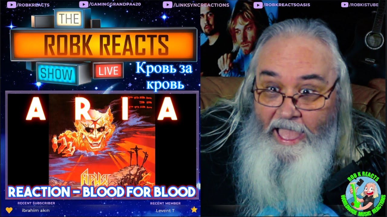 Aria Reaction - Blood for Blood - Кровь за кровь - First Time Hearing - Requested