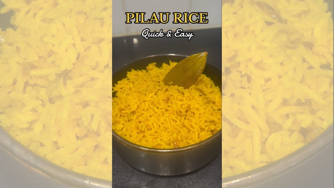 How To Make Perfect Restaurant-style Pilau Rice In Minutes! So Easy!