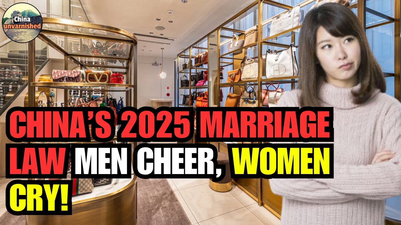 Modern Women PANIC! China’s New Marriage Law Takes Effect – What Will They Do Now?