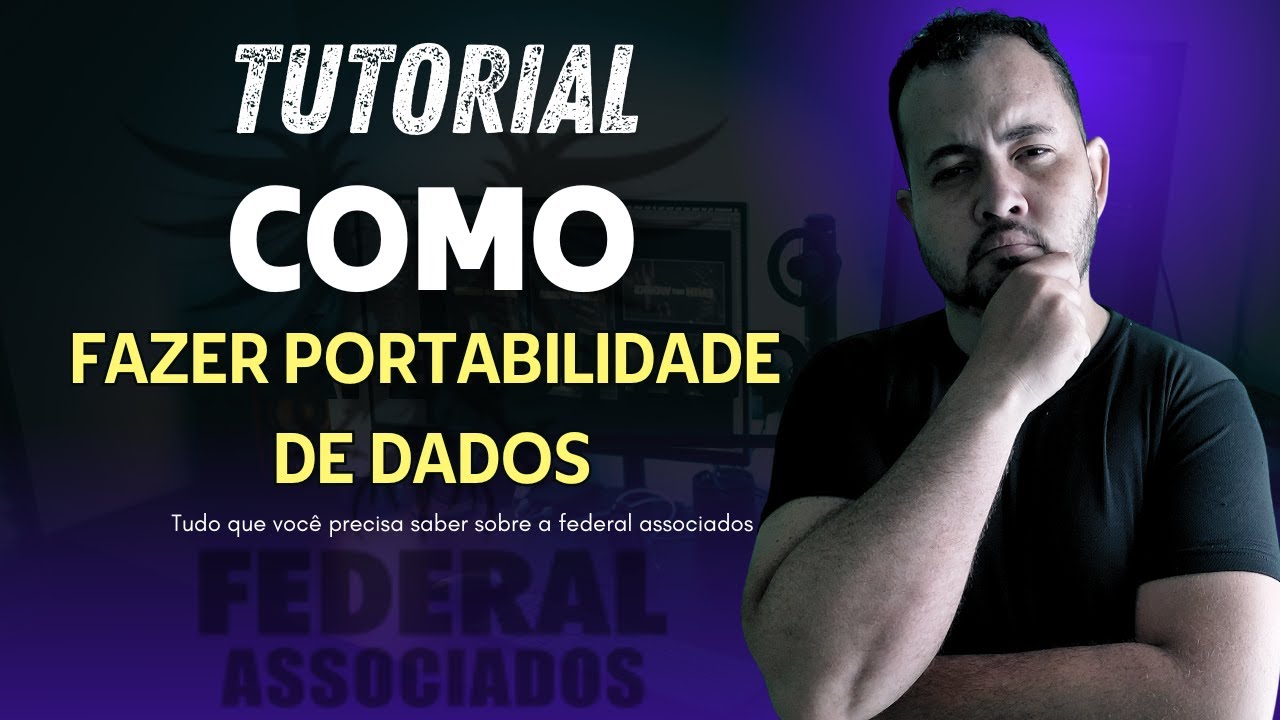 Como fazer #portabilidade de dados na #federalassociados