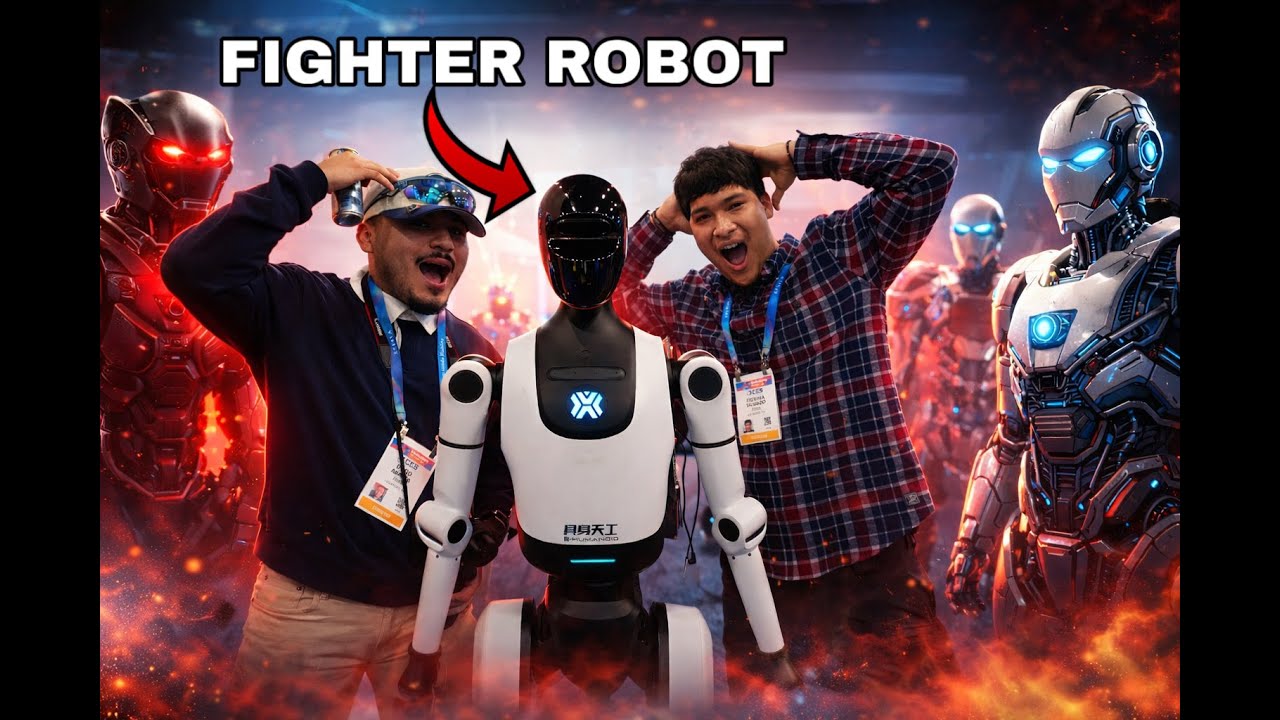 Are Robots Taking Over The World??? (CES CONVENTION)