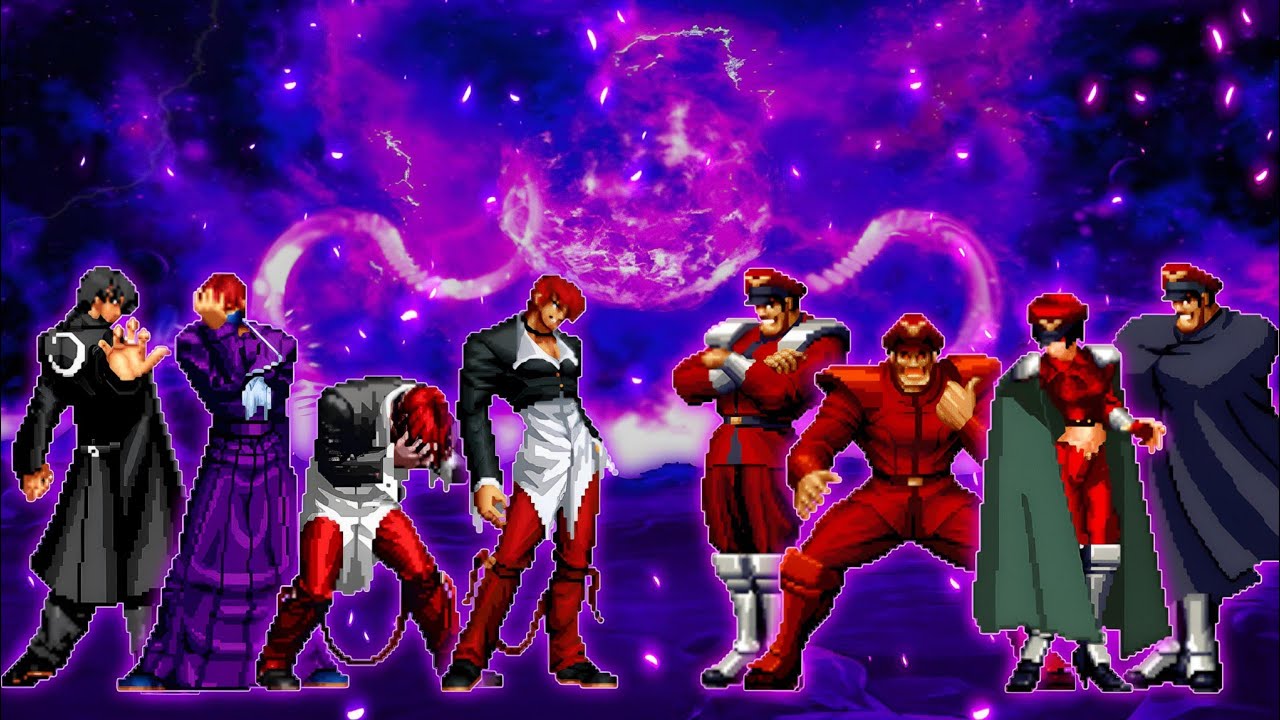 [MUGEN] Iori Yagami Team VS. M.Bison Team