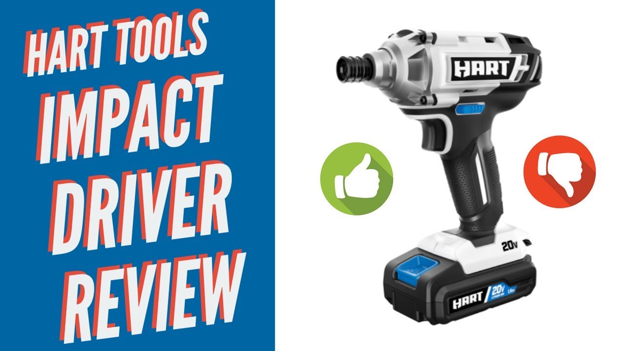 Hart 20v Impact Driver Review - Better than Harbor Freight Bauer or Hercules?
