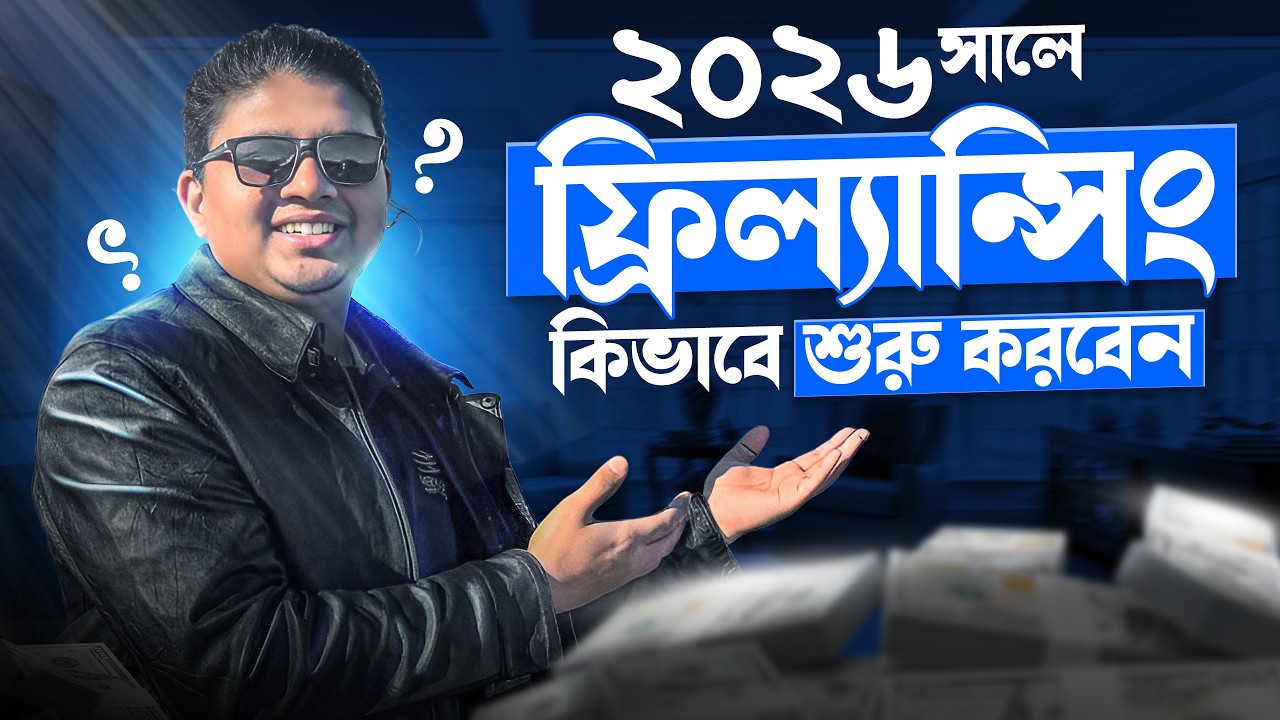 কিভাবে 2026 সালের ফ্রিল্যান্সিং শুরু করবেন। How to start freelancing in 2026 | EdifyMusa