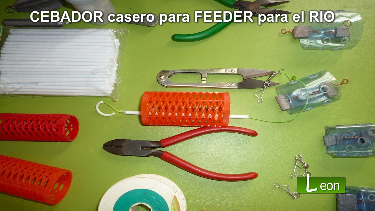 CEBADOR Casero para PESCAR con FEEDER en el RIO con Corriente