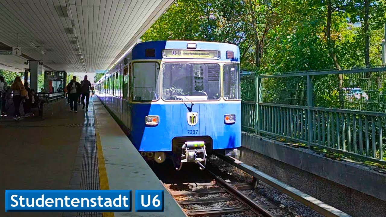 Studentenstadt U6 : Мюнхенский метрополитен ( MVG C2 - A )