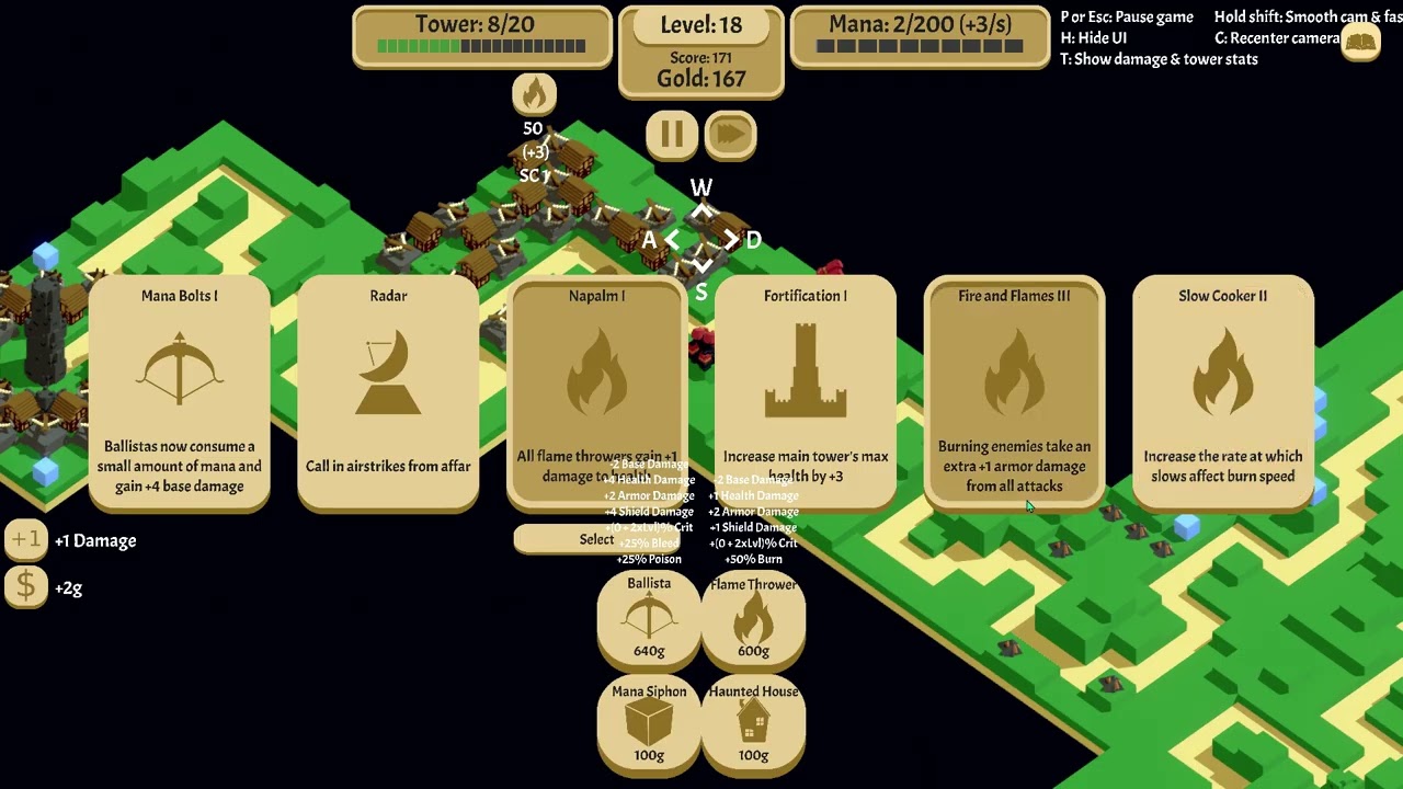 Rogue Tower Flame Tower and Ballista Success
