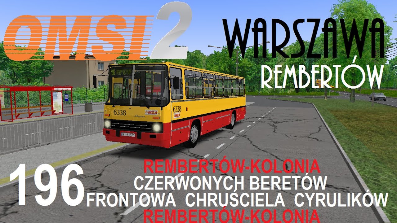 OMSI 2- Warszawa Rembertów, linia 196