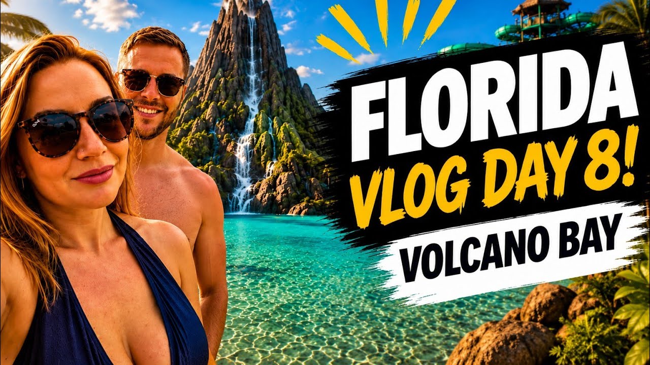 Volcano Bay Vlog | Shake Shack Scran, Water Slide Beatings & Margaritaville Cocktails 🌋💦