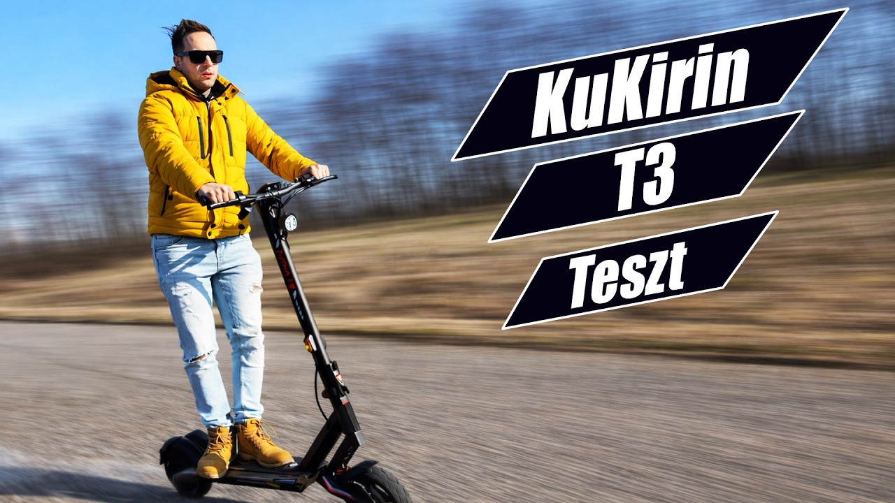 KUKIRIN T3  Teszt - Jó roller jó áron🛴